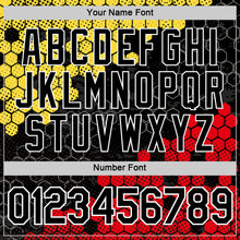 Load image into Gallery viewer, Custom Black Yellow Red-White Germany Geometric Performance T-Shirt