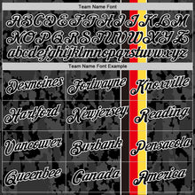 Load image into Gallery viewer, Custom Black Yellow Red-White Germany Stripe Performance T-Shirt