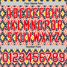 Load image into Gallery viewer, Custom White Fire Red Black-Yellow Germany Geometric Performance T-Shirt