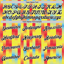 Загрузить изображение в средство просмотра галереи, Custom Yellow Black Red Blue-White Ecuador Stripe Performance T-Shirt