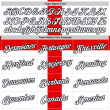 Load image into Gallery viewer, Custom White Red-Black England Cross Performance T-Shirt