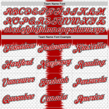 Charger l'image dans la galerie, Custom White Red Gray-Black England Cross Geometric Shape Performance T-Shirt