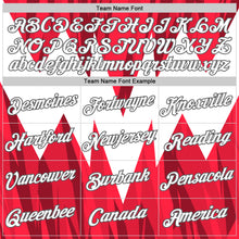 Charger l'image dans la galerie, Custom White Red-Steel Gray England Geometric Shape Performance T-Shirt