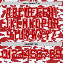 Charger l'image dans la galerie, Custom Gray Red-White England Abstract Performance T-Shirt