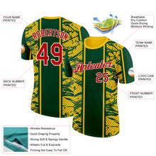 Загрузить изображение в средство просмотра галереи, Custom Yellow Red Green-White Brazil Grunge Performance T-Shirt