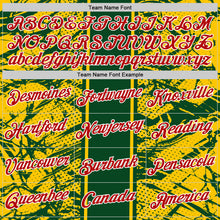 Загрузить изображение в средство просмотра галереи, Custom Yellow Red Green-White Brazil Grunge Performance T-Shirt