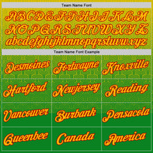 Laden Sie das Bild in den Galerie-Viewer, Custom Green Yellow-Red Brazil Abstract Line Performance T-Shirt