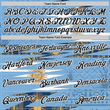 Charger l'image dans la galerie, Custom Blue Black-White Argentina Sun Line Performance T-Shirt