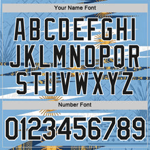 Charger l'image dans la galerie, Custom Blue Black-White Argentina Sun Line Performance T-Shirt