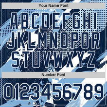 Charger l'image dans la galerie, Custom Blue White Argentina Abstract Performance T-Shirt