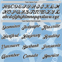 Charger l'image dans la galerie, Custom Blue Black-White Argentina Line Performance T-Shirt