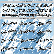 Загрузить изображение в средство просмотра галереи, Custom Blue Black-White Argentina Splash Performance T-Shirt