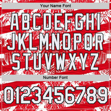 Load image into Gallery viewer, Custom Red White-Black Austria Abstract Performance T-Shirt