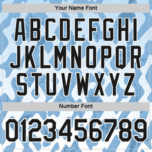 Загрузить изображение в средство просмотра галереи, Custom Blue Black-White Argentina Abstract Performance T-Shirt