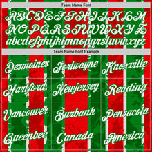 Charger l'image dans la galerie, Custom White Grass Green-Red Portugal Grunge Stripe And Splash Performance T-Shirt