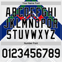 Charger l'image dans la galerie, Custom White Black Gray Blue Green-Red New Caledonia Geometric Performance T-Shirt