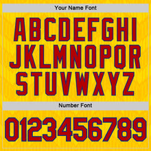 Загрузить изображение в средство просмотра галереи, Custom Yellow Red-Royal Colombia Geometric Performance T-Shirt