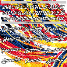 Charger l'image dans la galerie, Custom White Yellow Red Blue-Black Colombia Splash Performance T-Shirt