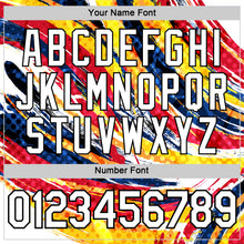 Charger l'image dans la galerie, Custom White Yellow Red Blue-Black Colombia Splash Performance T-Shirt