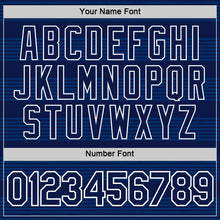 Charger l'image dans la galerie, Custom Navy White-US Navy Blue Scotland Performance T-Shirt