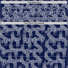 Charger l'image dans la galerie, Custom Navy White Scotland Lines Performance T-Shirt