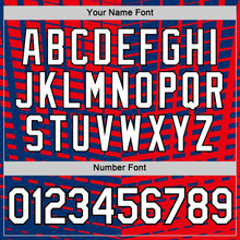 Charger l'image dans la galerie, Custom Red White Black-Blue Croatia Plaid Performance T-Shirt