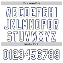 Load image into Gallery viewer, Custom Blue White Red-Navy Texas Flag Guitar City Edition Authentic Baseball Jersey