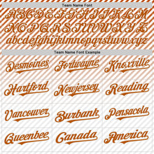 Load image into Gallery viewer, Custom White Texas Orange Texas Stripe City Edition Authentic Baseball Jersey