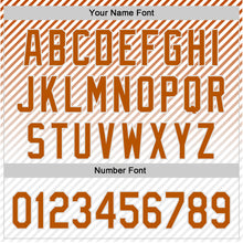 Load image into Gallery viewer, Custom White Texas Orange Texas Stripe City Edition Authentic Baseball Jersey