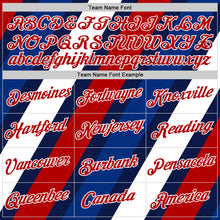 Charger l'image dans la galerie, Custom Navy Red White-Royal France Performance T-Shirt