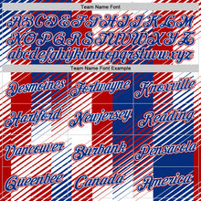 Charger l'image dans la galerie, Custom White Royal-Red France Gradient Performance T-Shirt