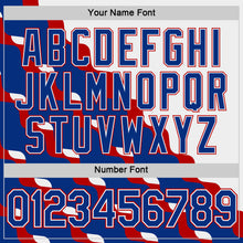 Charger l'image dans la galerie, Custom White Royal-Red France Fluid Performance T-Shirt