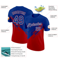 Charger l'image dans la galerie, Custom Royal White-Red France Performance T-Shirt