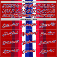 Charger l'image dans la galerie, Custom Royal Red White-Blue Norway Performance T-Shirt