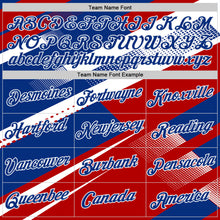 Charger l'image dans la galerie, Custom Royal White-Red Norway Performance T-Shirt