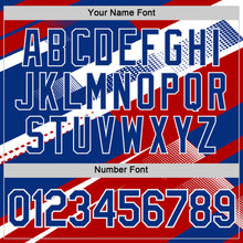 Charger l'image dans la galerie, Custom Royal White-Red Norway Performance T-Shirt