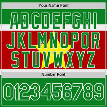 Charger l'image dans la galerie, Custom Grass Green White Light Yellow-Red Suriname Flag Performance T-Shirt