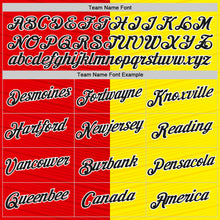 Charger l'image dans la galerie, Custom Gold Black Red-White Spain Split Stripe Performance T-Shirt