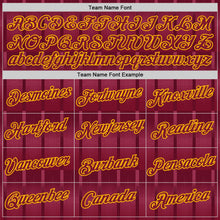 Load image into Gallery viewer, Custom Red Gold Spain Stripe Performance T-Shirt