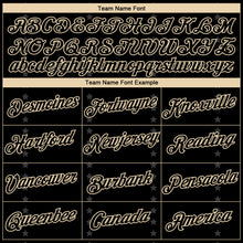 Laden Sie das Bild in den Galerie-Viewer, Custom Black Red Royal-City Cream Star Sportswear Performance T-Shirt