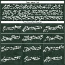 Laden Sie das Bild in den Galerie-Viewer, Custom Green-White Geometric Sportswear Performance T-Shirt