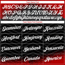 Laden Sie das Bild in den Galerie-Viewer, Custom Red Black Gray-White Gradient Speckle Geometric Sportswear Performance T-Shirt