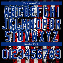 Загрузить изображение в средство просмотра галереи, Custom Black Red-White 3D American Flag Fashion Performance T-Shirt