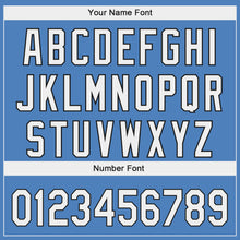 Load image into Gallery viewer, Custom Light Blue White-Black 3D Pattern Design Dart Board Target Authentic Baseball Jersey