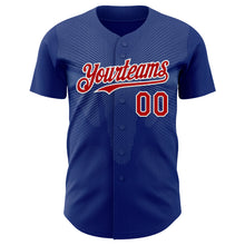 Laden Sie das Bild in den Galerie-Viewer, Custom Royal Red-White Japan Style Authentic Baseball Jersey