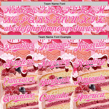 Charger l'image dans la galerie, Custom Pink-White Ice Cream Cake Foodie Dessert Authentic Baseball Jersey