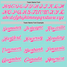 Charger l'image dans la galerie, Custom Ice Blue Pink-White Ice Cream Waffle Foodie Dessert Authentic Baseball Jersey