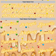 Charger l'image dans la galerie, Custom Cream-Gold Ice Cream Waffle Foodie Dessert Performance T-Shirt