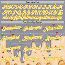 Charger l'image dans la galerie, Custom Gray Cream-Gold Ice Cream Waffle Foodie Dessert Performance T-Shirt
