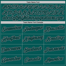 Load image into Gallery viewer, Custom Midnight Green Gray-Black Brush Stroke Splatter Performance T-Shirt